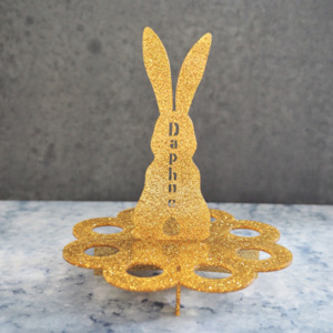 Glitter Acrylic Easter Egg Basket