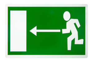 Signs: Exit Door Sign