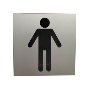 Signs: Male Toilet Sign