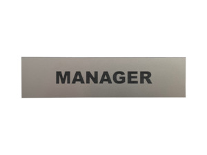 Manager Sign