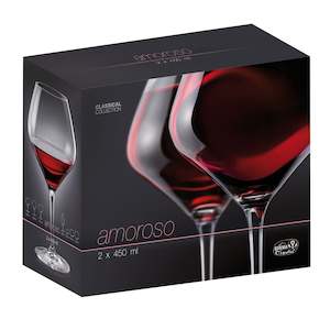 Wine Glass 450ml Two-Pack Boxed - Add Personalisation