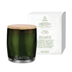 Candles: Personalise Urban Rituelle Lemongrass Lemon Myrtle Grapefruit & Eucalyptus Scented Soy Candle - 400Gm