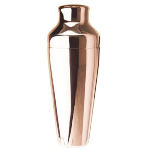 Cocktail Tools: Rose Gold Cocktail Shaker - Add Personalisation