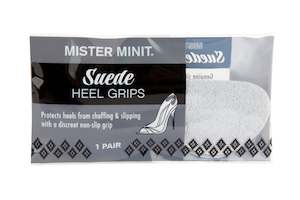 Comfort: Suede Heel Grips
