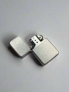 Brushed Silver Star Lighter