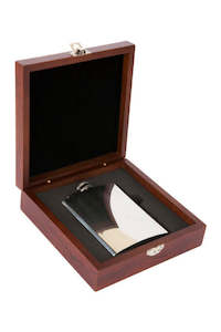 Hipflasks: High Polished Stainless Steel Hipflask