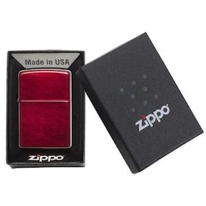 Candy Apple Red Zippo