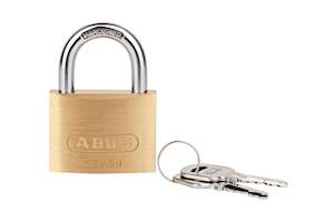 Padlocks: 50mm Brass ABUS Padlock 55 Series