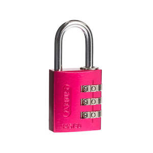Padlocks: 30mm Aluminium Combination Pink ABUS Padlock