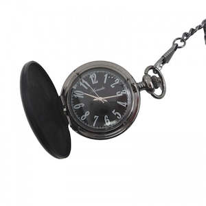 Pocket Watches: Matte Black Pocket Watch