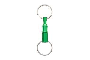 Quick Release 2 Way Pull Apart Anodised Key Ring Accessory
