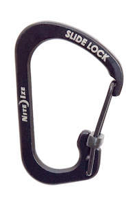 Carabiner Nite Ize Slidelock #2 Black Stainless Steel
