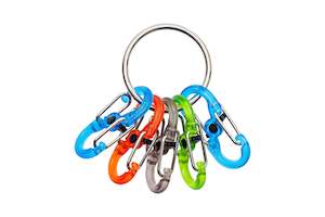 Keyring Utility: S-Biner Nite-Ize Key Ring Locker Microlocks