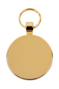 Metal Circular Pet Tags