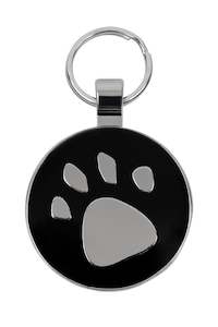 Paw Print Pet Tags
