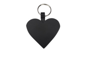 Pet Tags: Matte Coloured Heart Pet Tags