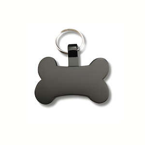 Matte Coloured Bone Pet Tags