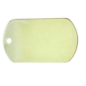 Christmas: Metal Army Dog Tag