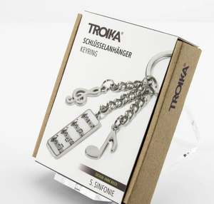 Keyrings: Troika Symphony Music Themed Keyring