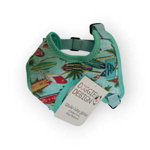 Harness Coats: Wrap & Snap Choke-Free Dog Harness | Surfboards Pattern