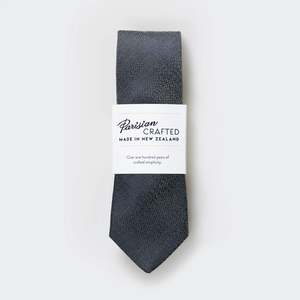 Olive and Navy Textured Tie