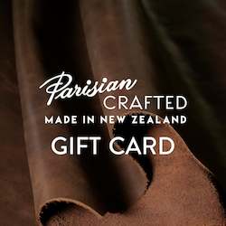 Belts: Parisian Crafted Gift Card