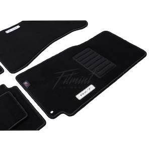 Mazda Floor Mats: Floor Mats Mazda FC RX7 ( FC3S ) SAVANNA 1985-91' (RHD)