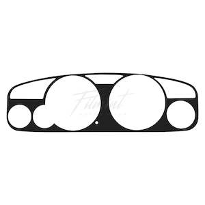 Cluster Fascia: Nissan Skyline R33 Cluster Fascia