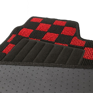 Chequer Floor Mats: Lexus IS200 RHD 1998 - 05 - Checker Floor Mats