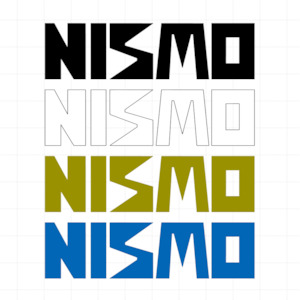 Car Parts And Accessories: 1984 Nismo Logo - Vinyl Decal