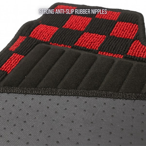 Chequer Floor Mats: Toyota S180 Crown Athlete 2003 - 08 - Checker Floor Mats