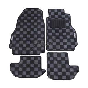 Chequer Floor Mats: Checker Floor Mats to suit Nissan R35 GTR 2007