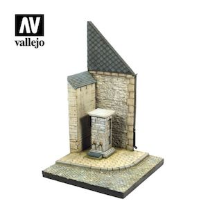 Vallejo: Scenics Bases 1/35 -Street Corner with Waterpump