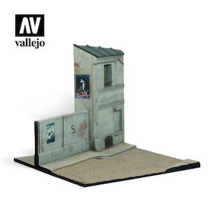 Terrain: Vallejo: Scenics Bases 1/35 -French Street