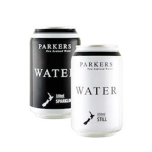 Parkers Water, 330ml Cans | 24 Pack