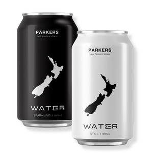 Water: Parkers Water, 330ml Cans | 24 Pack