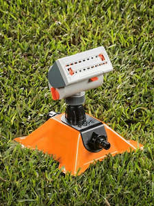 Garden Sprinklers: Pope Click & Go Raintech Sprinkler | Metal Base - Complete Set