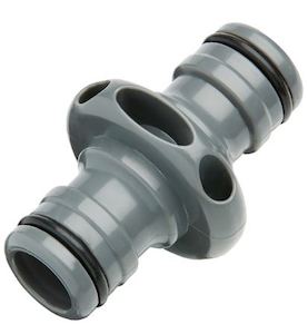 Tap And Hose Connectors: Pope 18mm 2 Way Hose Coupler