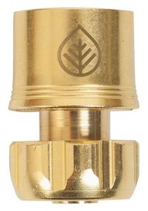 Tap And Hose Connectors: Pope 12mm Deluxe Brass Hose Connector