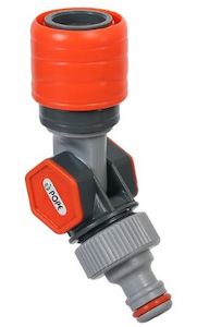 Tap And Hose Connectors: Pope 12mm Swivel Connector With Snap-On