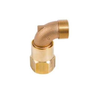 25mm Brass Quick Coupling Valve Swivel Elbow