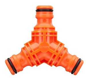 Pope 12mm 3 Way Hose Coupler