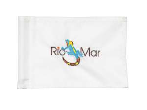 Standard Golf Embroidered Flags | CUSTOM