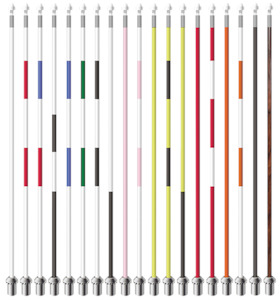Golf Course Flags Flagsticks: Standard Golf Royaline Flagsticks