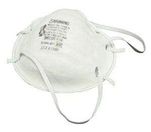 Safety Equiment: Standard Golf Particle Respirator Mask