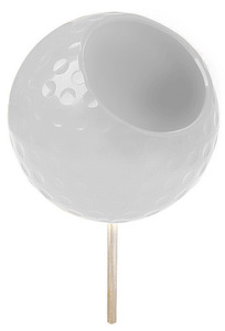 Golf Course Tee Markers: Standard Golf Dimple-T Broken Tee Caddie