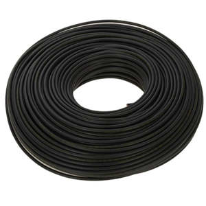Parkland: Single Core Cable 6.0mm x 500m Coil Multi-Strand 7/1.04 (Black)