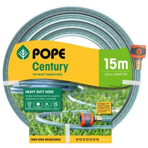 Pope 12mm x 30m Tap Ready Century Garden Hose