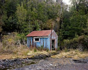 Evanescent Monuments: Winter, Powerhouse at the Old Escarpment Mine, Denniston Plateau