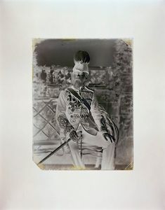 Omarunui: Ref: 1/1-001821-G, 2016. Seated portrait of Sir George Stoddart Whitmore. Schmidt, Herman John, 1872-1959. Portrait and landscape negatives, Auckland district. Alexander Turnbull Library, Wellington, New Zealand